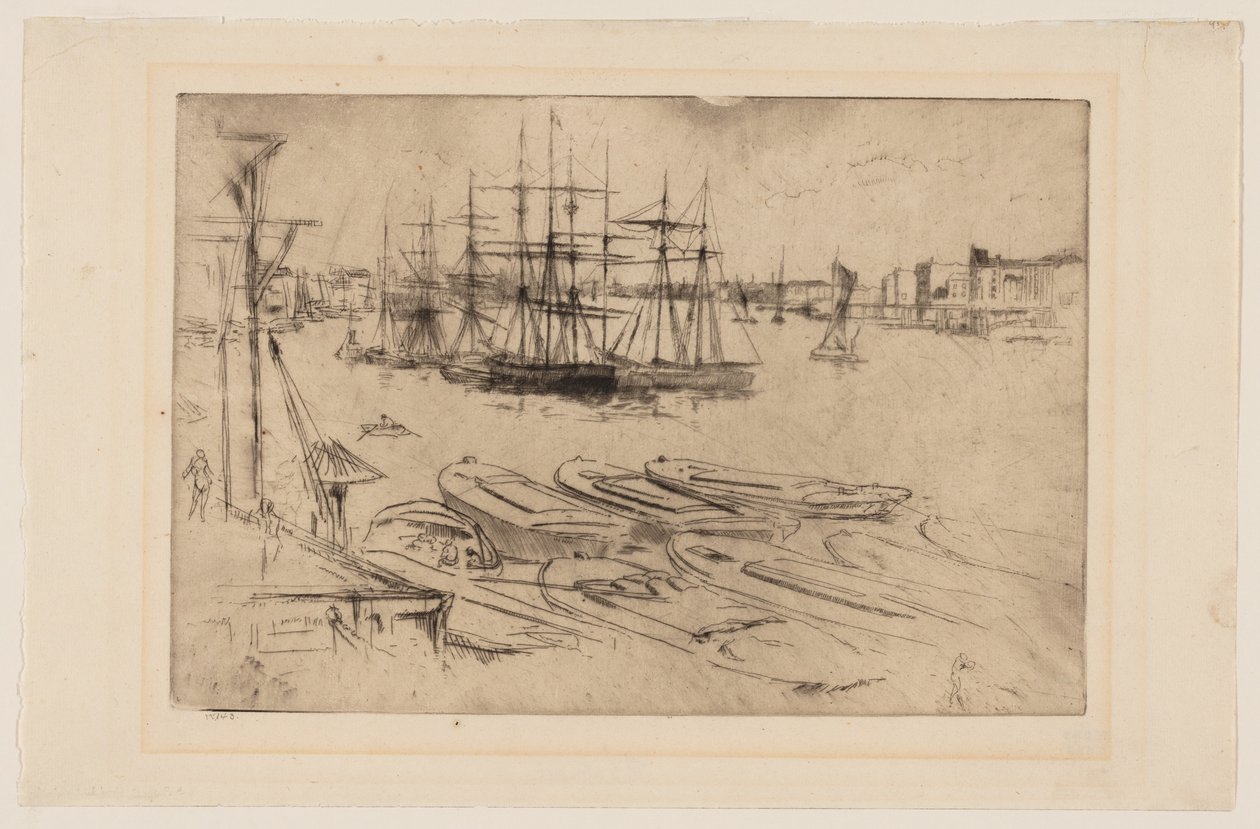 Wapowanie - Basen autorstwa James Abbott McNeill Whistler