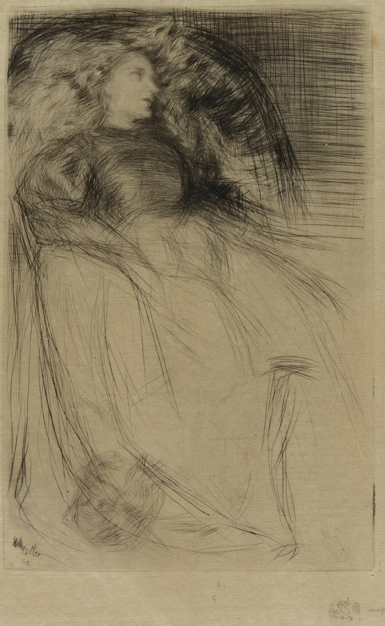 Zmęczony autorstwa James Abbott McNeill Whistler