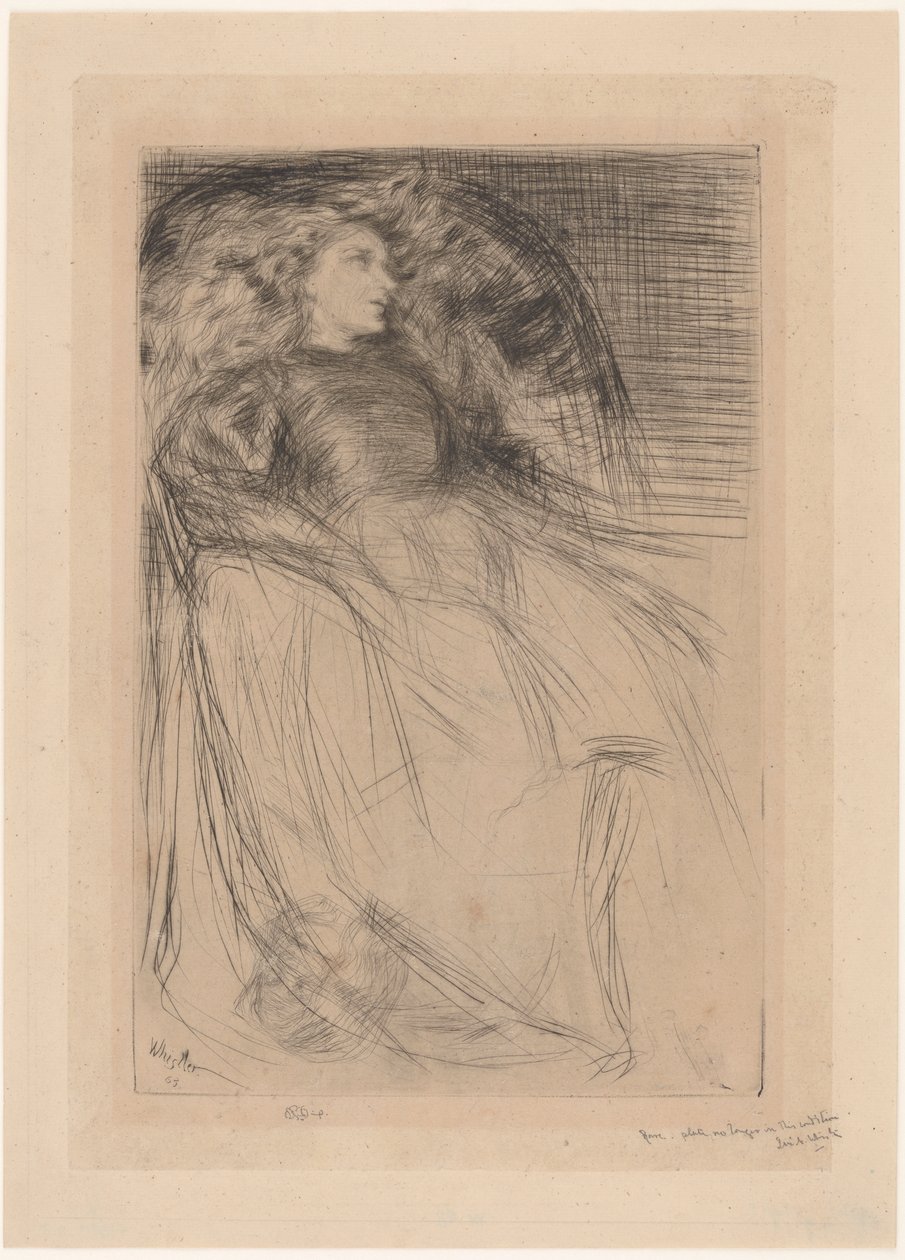 Zmęczony autorstwa James Abbott McNeill Whistler