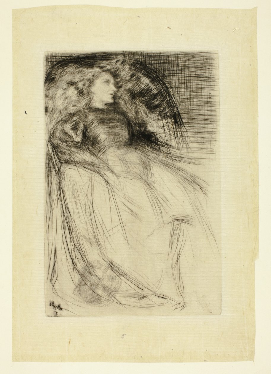 Zmęczony autorstwa James Abbott McNeill Whistler