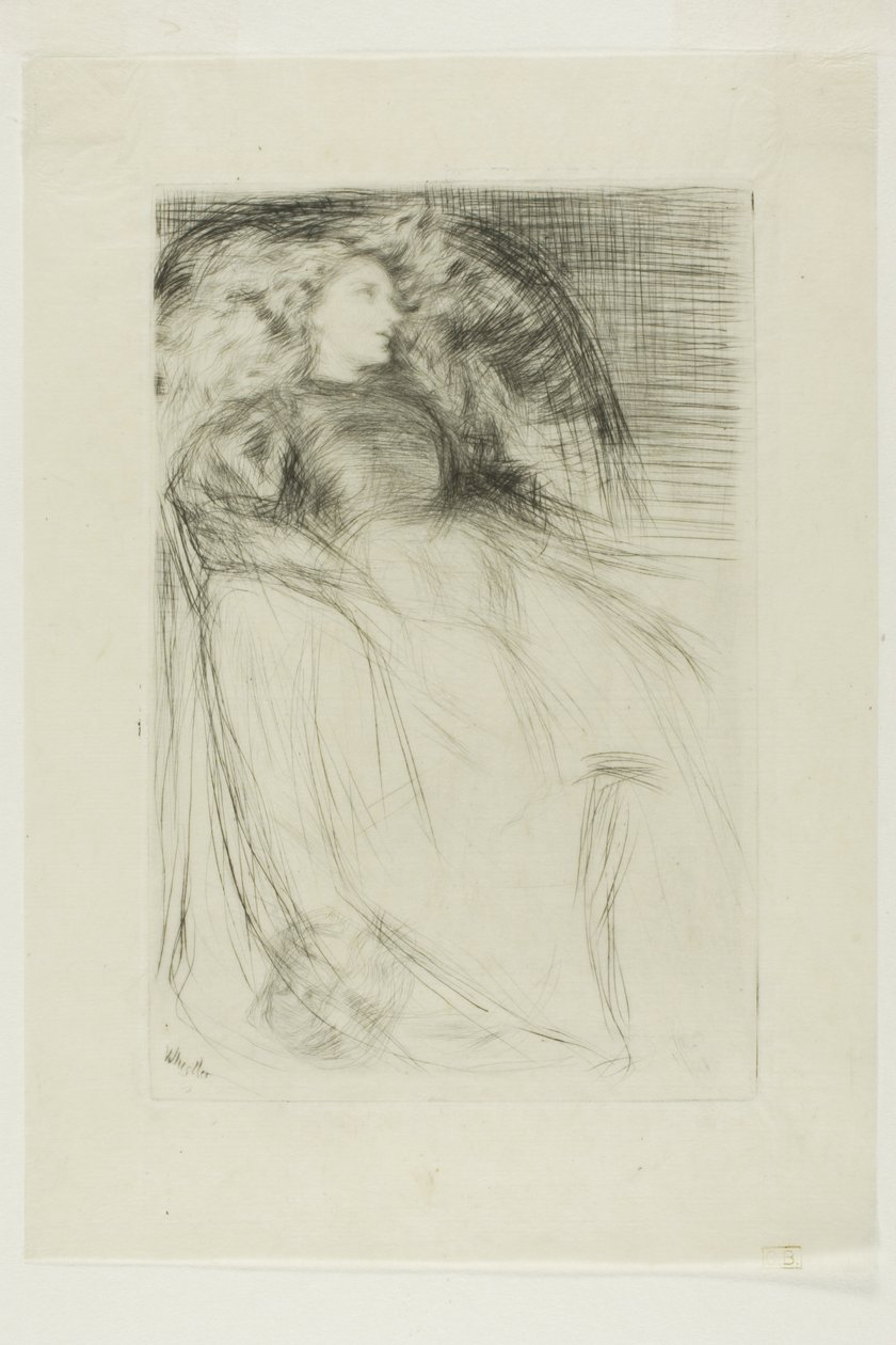 Zmęczony autorstwa James Abbott McNeill Whistler