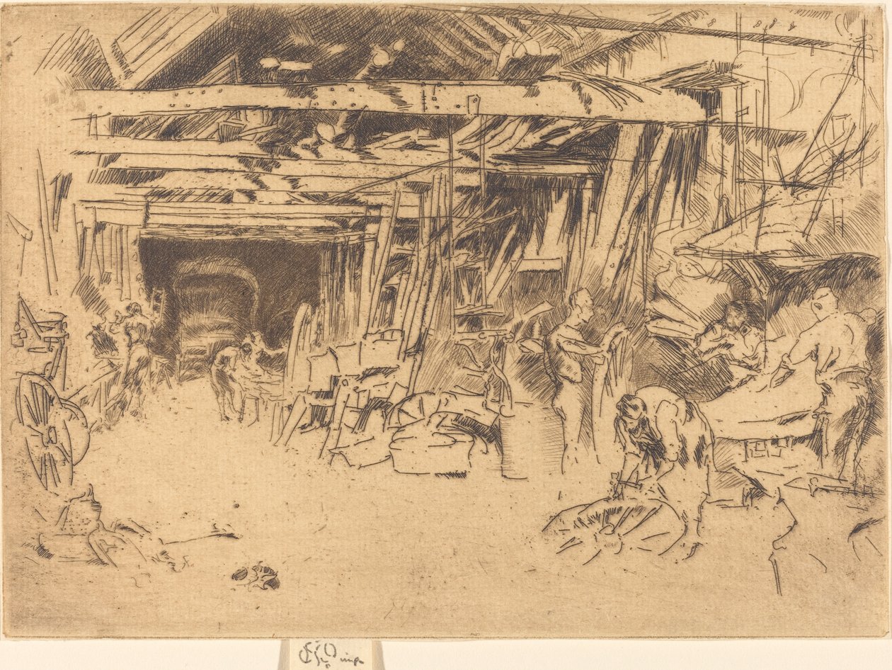 Kołodziej autorstwa James Abbott McNeill Whistler