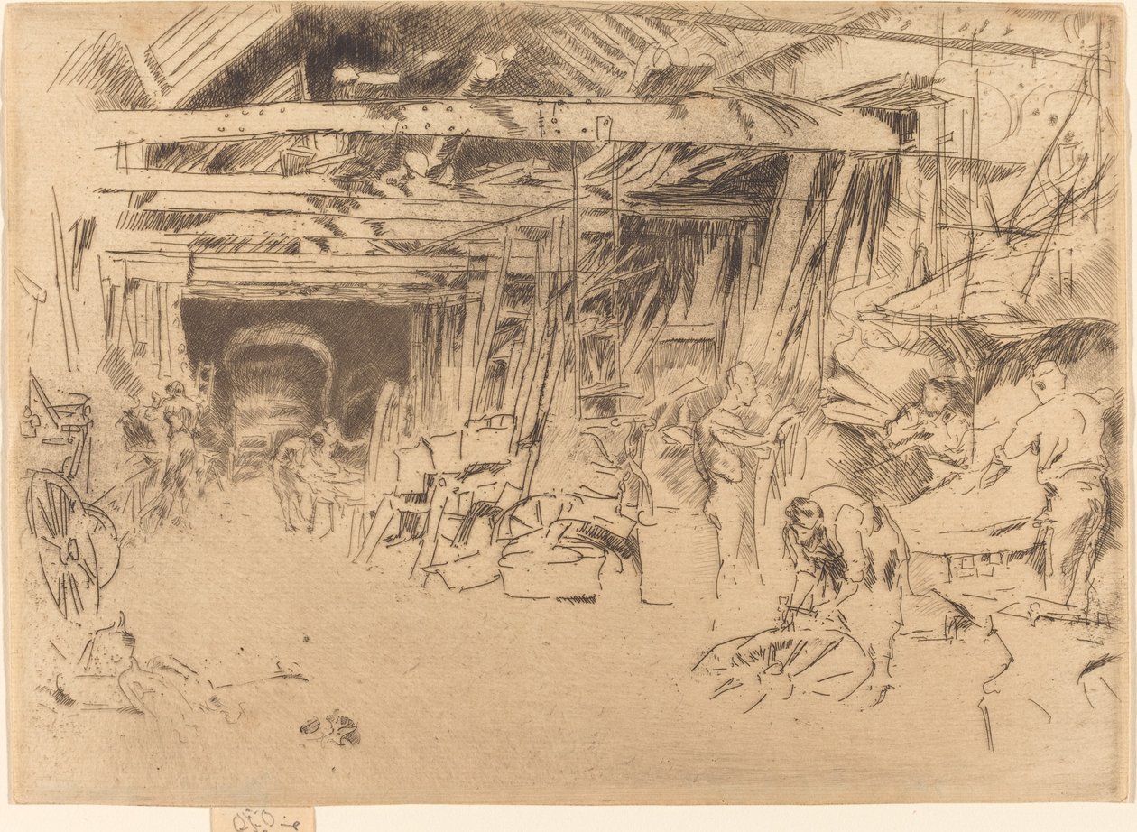 Kołodziej autorstwa James Abbott McNeill Whistler