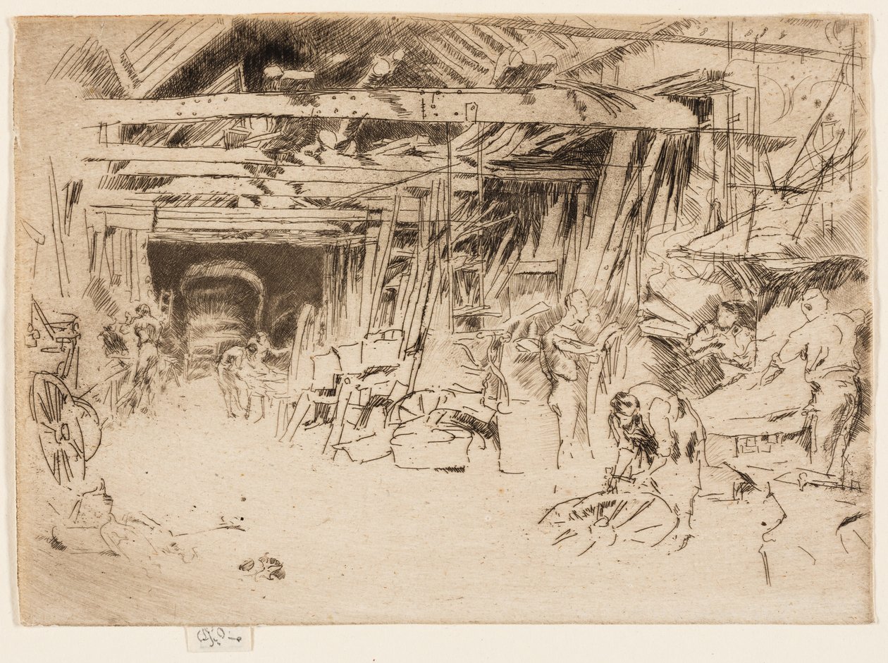 Kołodziej autorstwa James Abbott McNeill Whistler