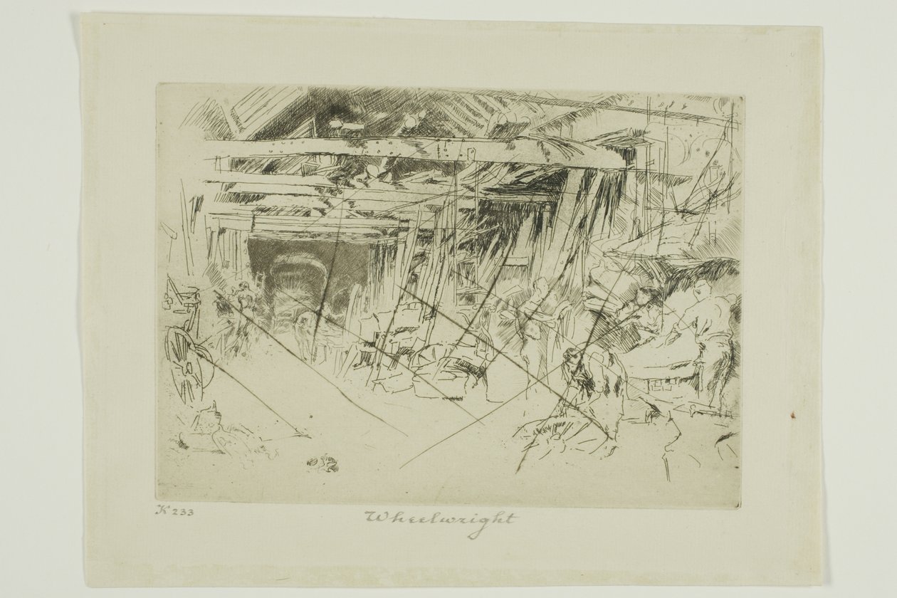 Kołodziej autorstwa James Abbott McNeill Whistler
