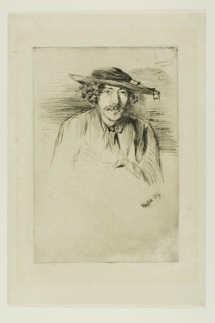 Gwizdek z kapeluszem autorstwa James Abbott McNeill Whistler