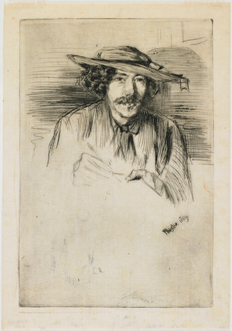 Gwizdek z czapką autorstwa James Abbott McNeill Whistler