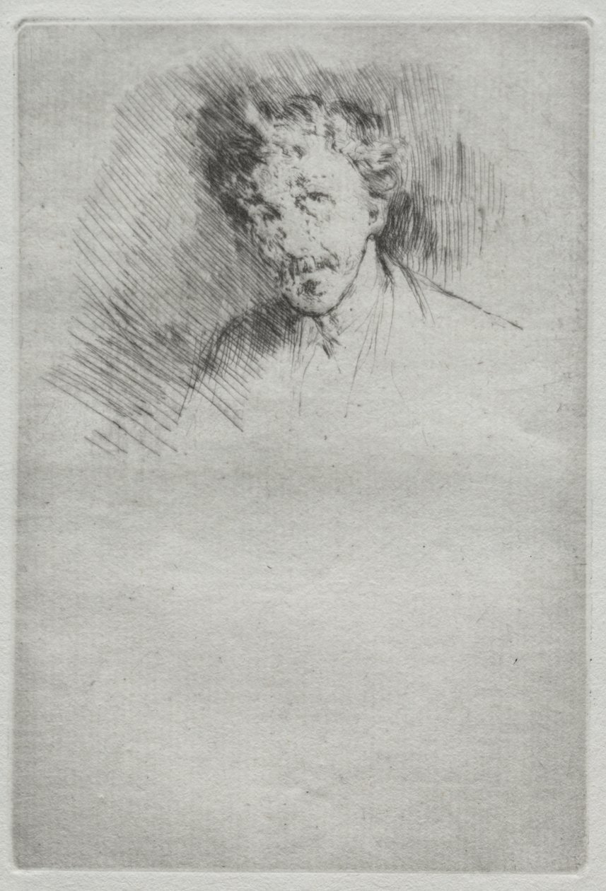 Whistler z białą grzywką autorstwa James McNeill Whistler