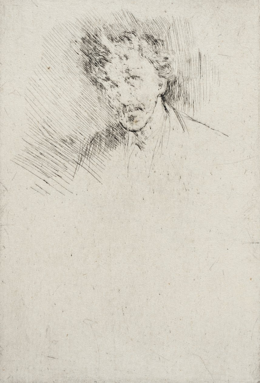 Whistler z białą grzywką autorstwa James McNeill Whistler