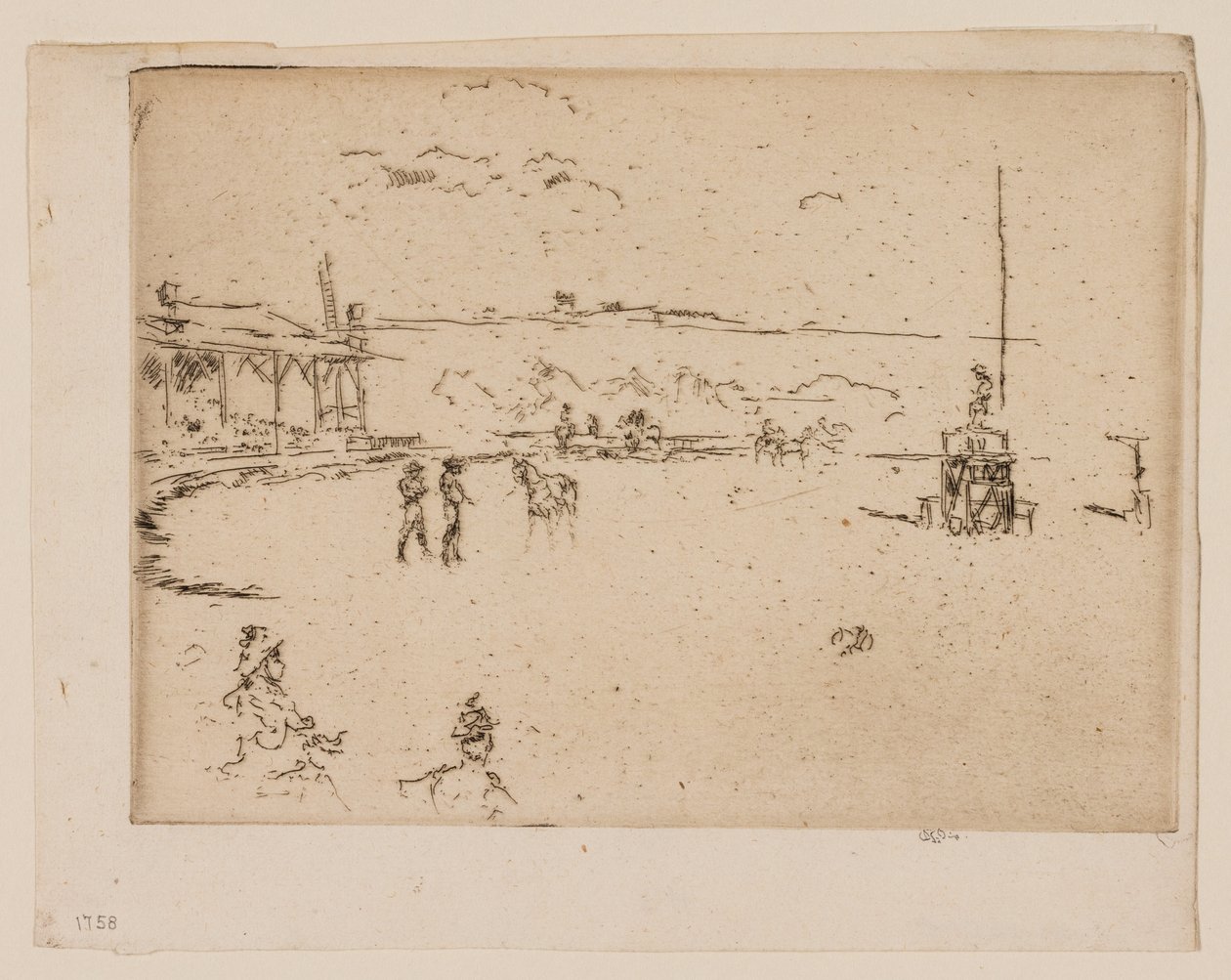 Dziki Zachód: mówca autorstwa James Abbott McNeill Whistler