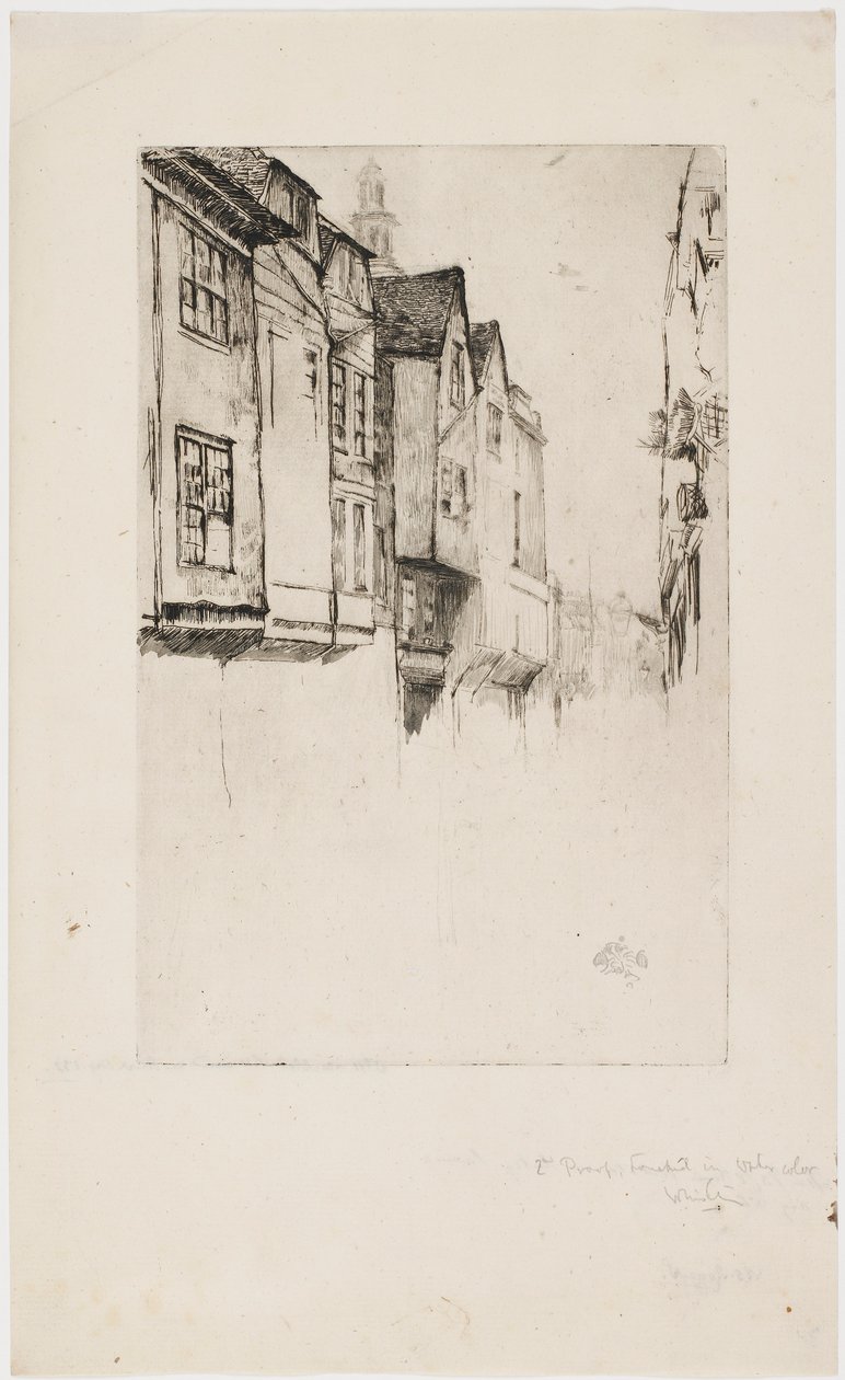 Wielka Ulica, Londyn autorstwa James Abbott McNeill Whistler