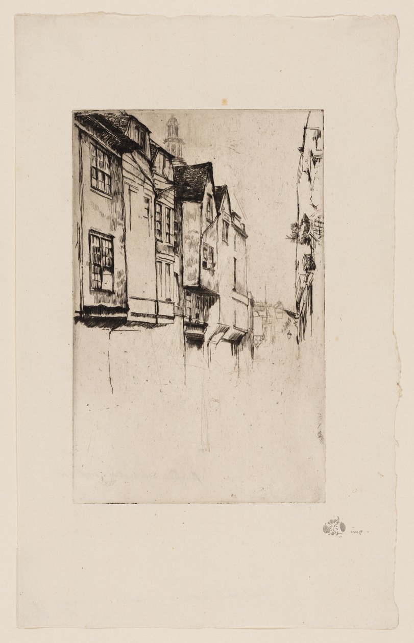 Wielka Ulica, Londyn autorstwa James Abbott McNeill Whistler