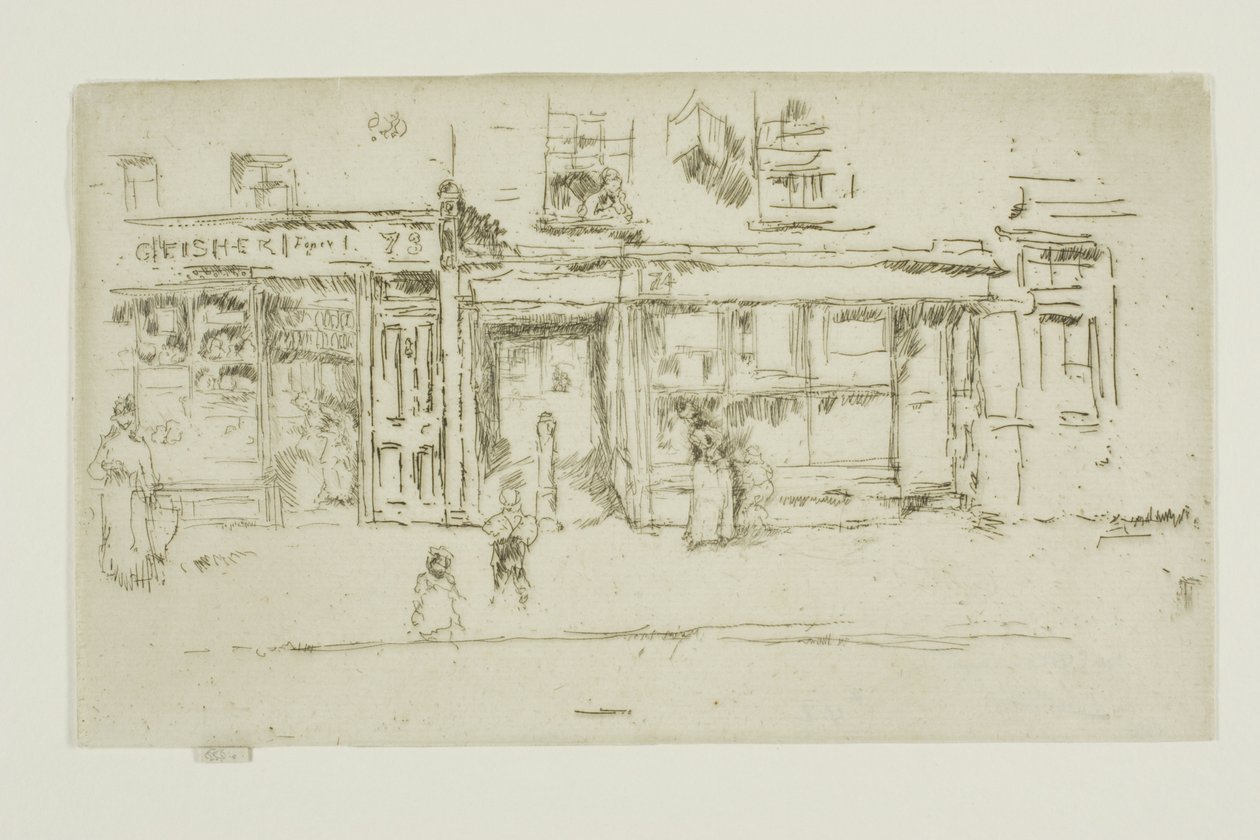 York Street, Westminster autorstwa James Abbott McNeill Whistler