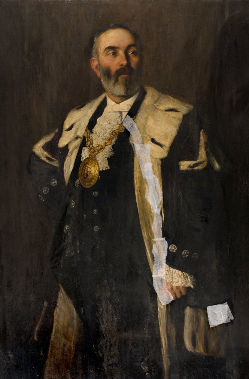 Rektor Hugh Ballingall (1840-1910) autorstwa James Michael Brown