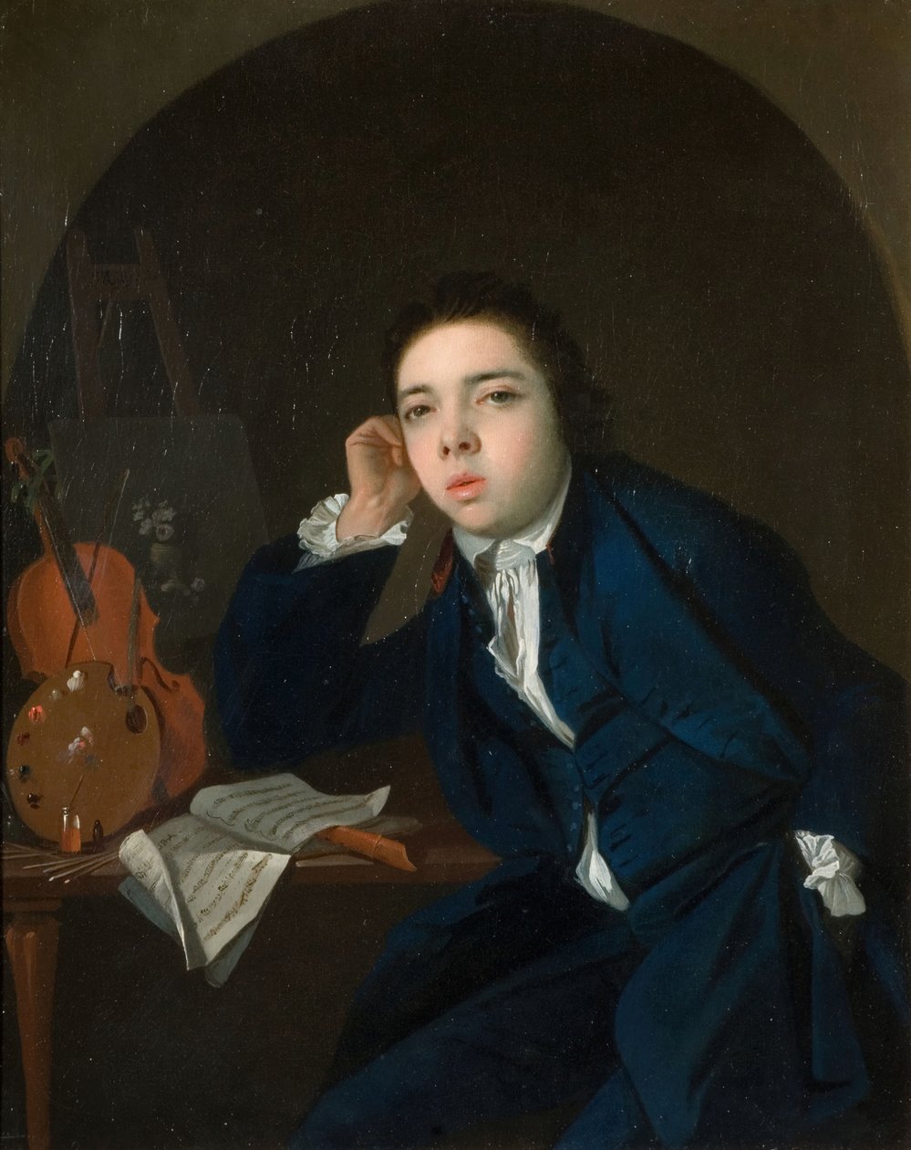 Autoportret, 1766. autorstwa James Millar