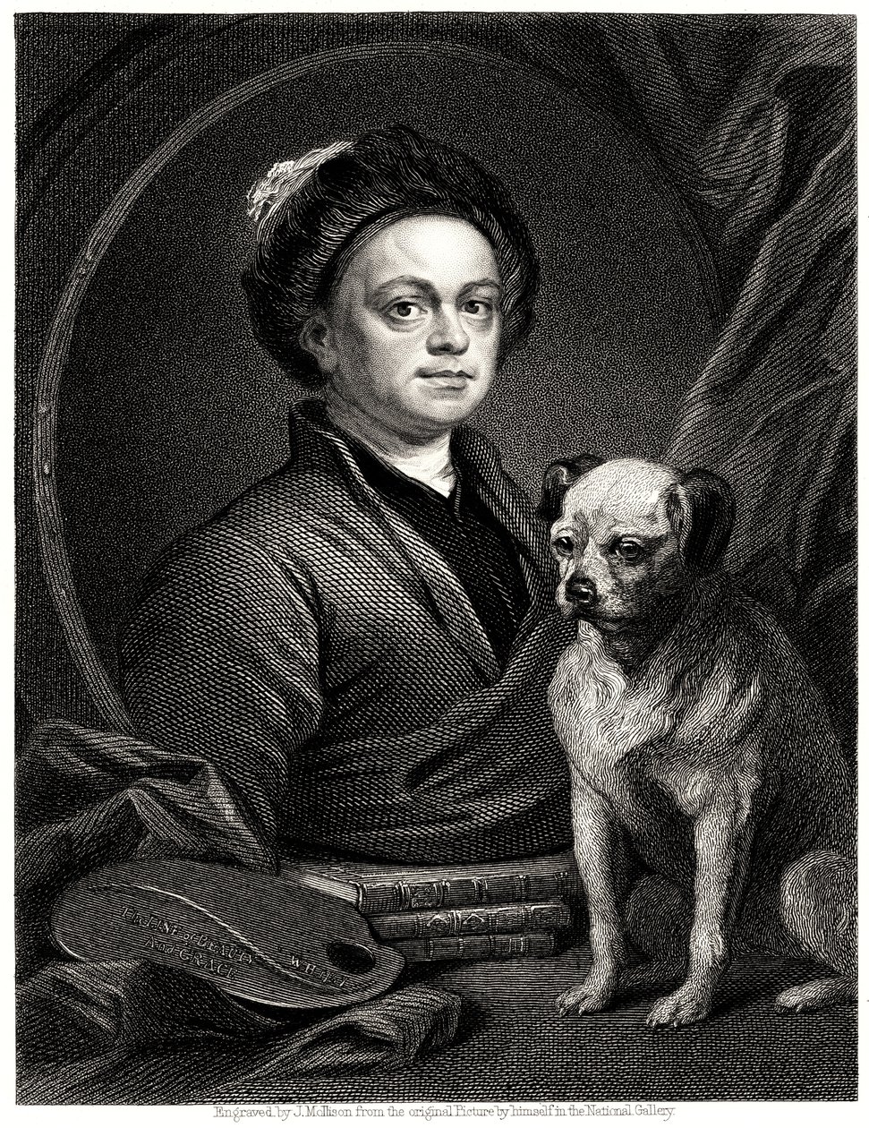 William Hogarth, XIX wiek autorstwa James Mollison