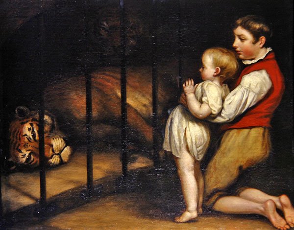 Den tygrysa autorstwa James Northcote