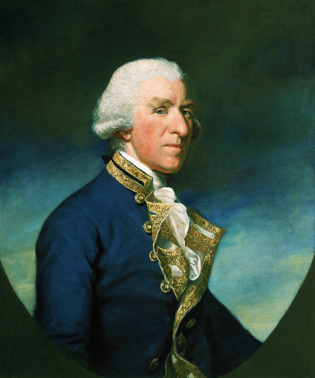 Admirał Samuel Hood autorstwa James Northcote