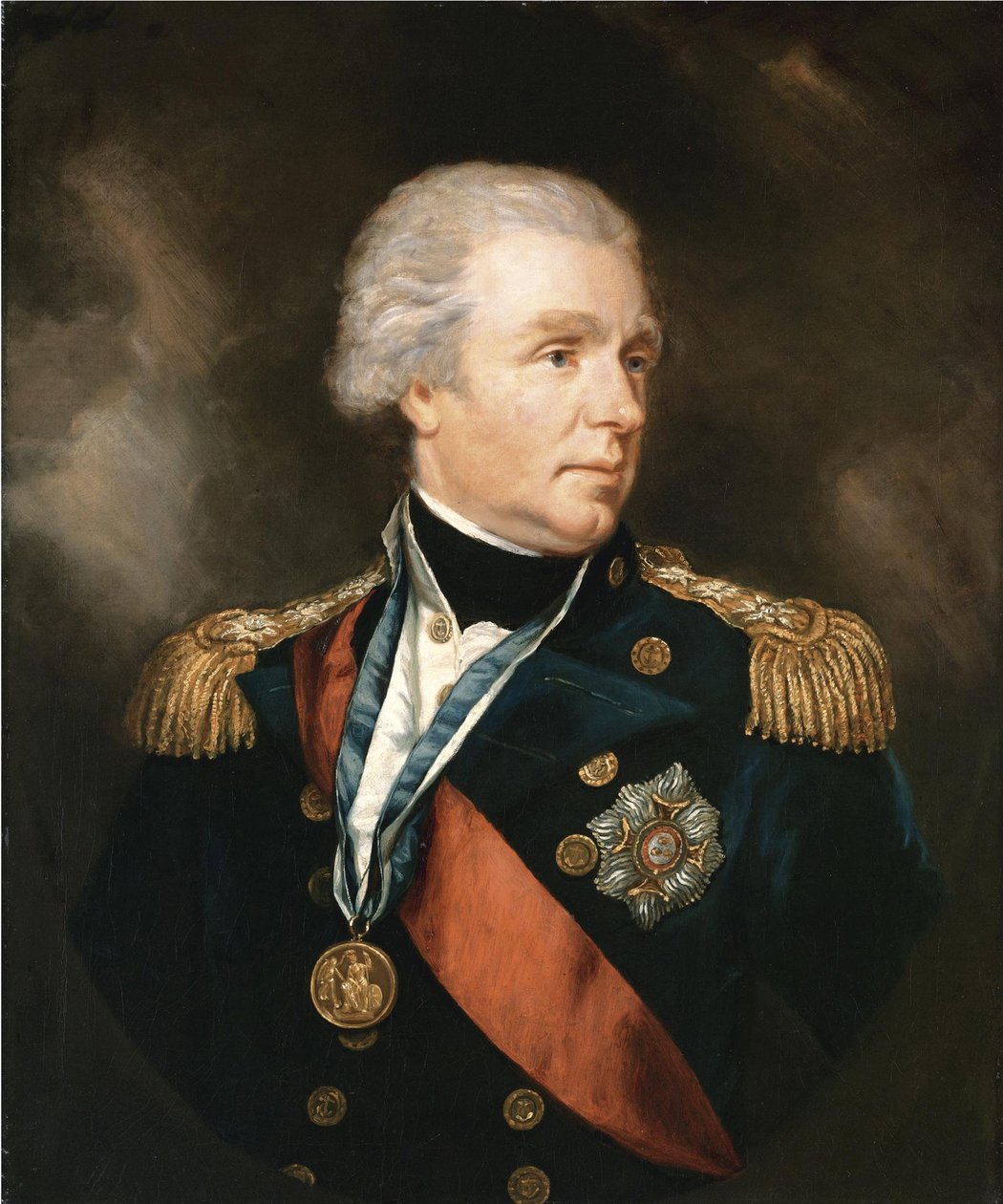 Portret admirała Williama Waldegrave autorstwa James Northcote