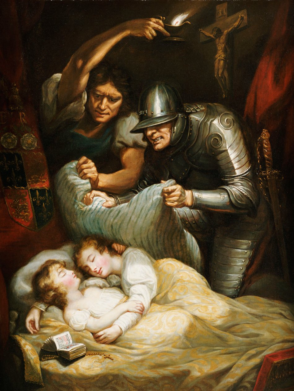 Książęta w wieży autorstwa James Northcote