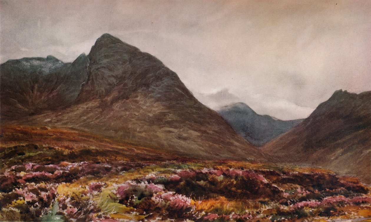 Glen Sannox, Arran, c1871 autorstwa James Orrock
