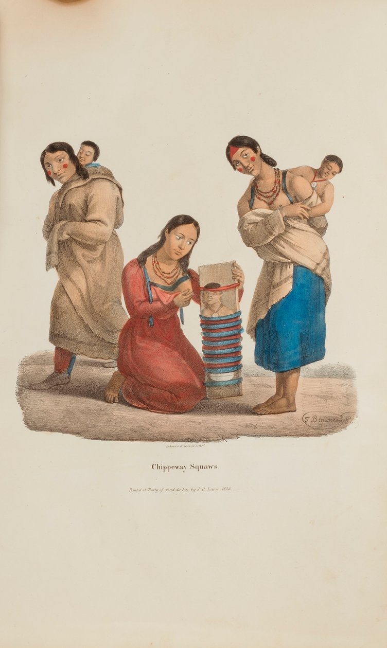 Chippeway Women, z aborygeńskiego portfolio autorstwa James Otto Lewis