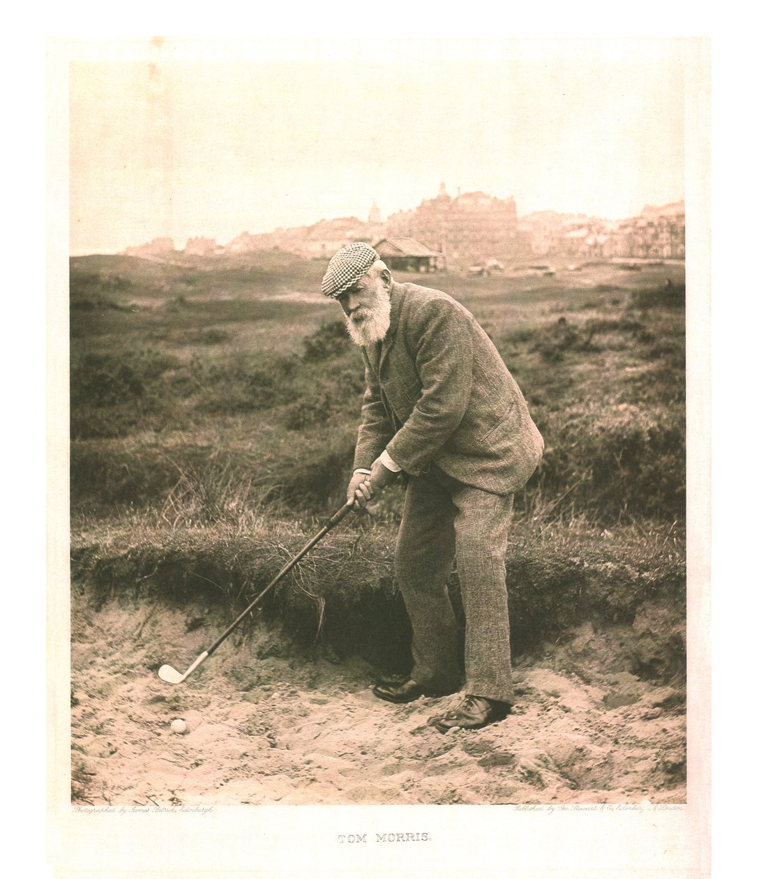 Tom Morris, ok. 1905. autorstwa James Patrick