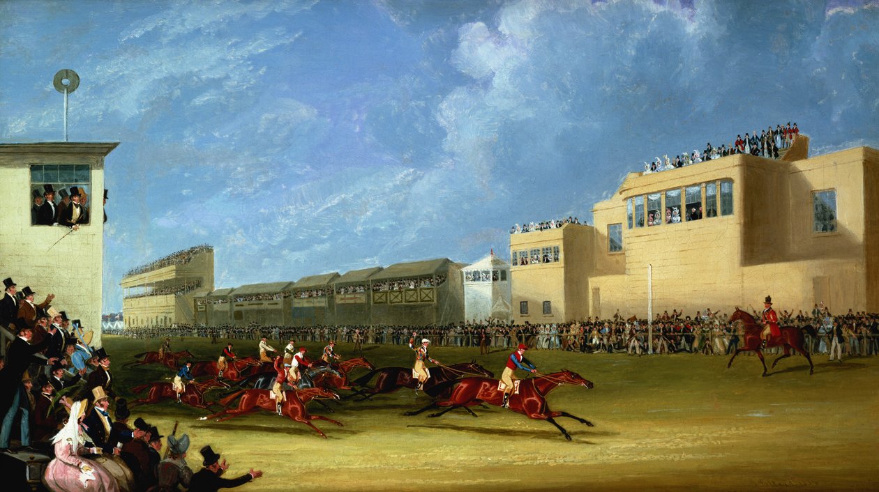 Złoty Puchar Ascot, 1834 autorstwa James Pollard