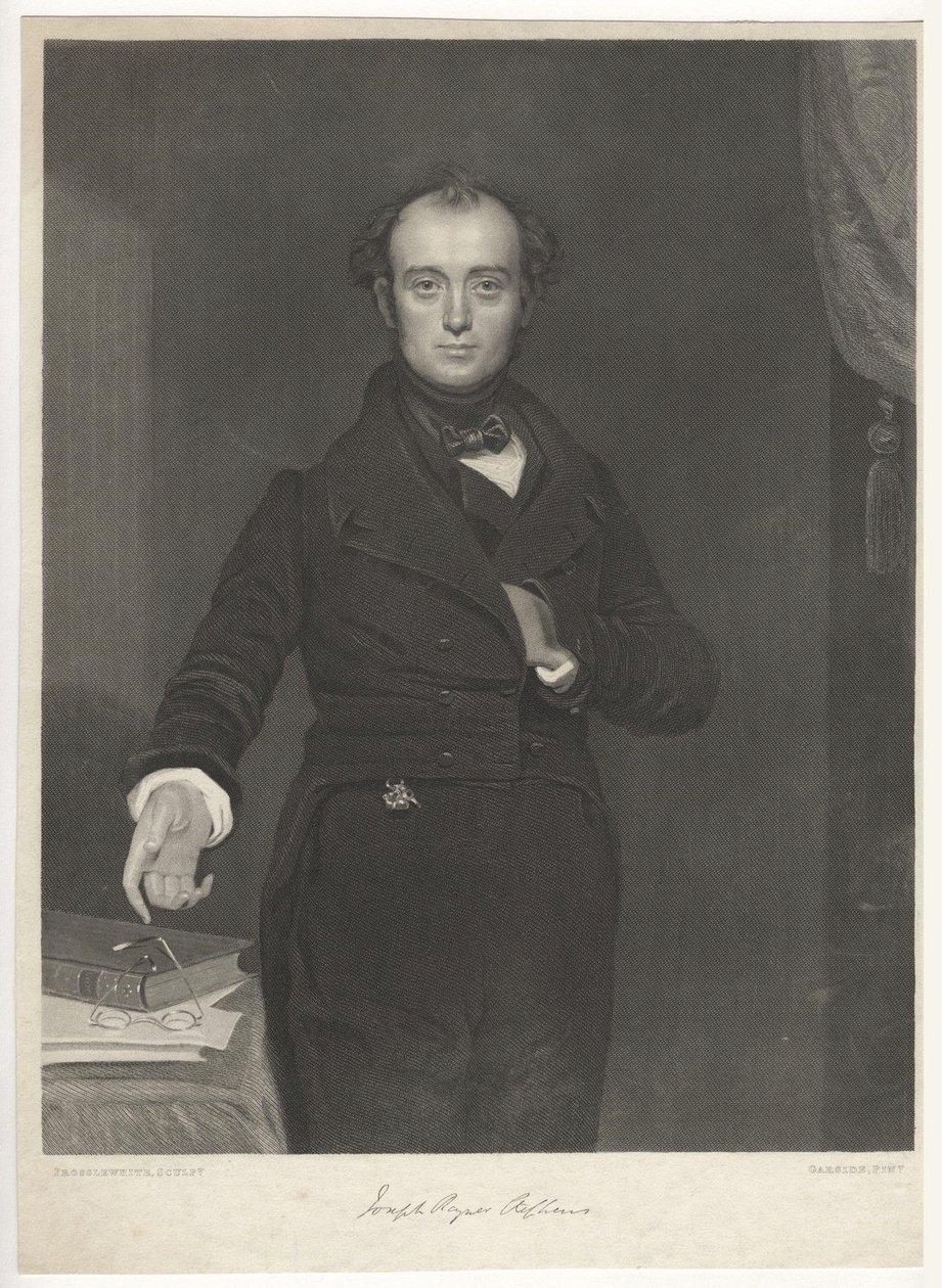 Joseph Rayner Stephens, autor: James Posselwhite według Benjamina autorstwa James Posselwhite