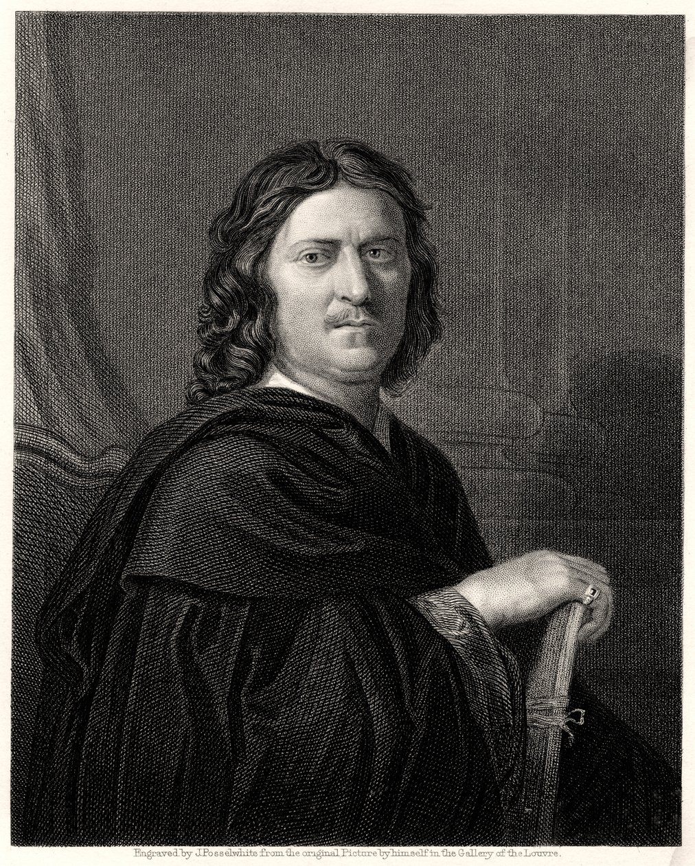 Poussin, XIX w. autorstwa James Posselwhite