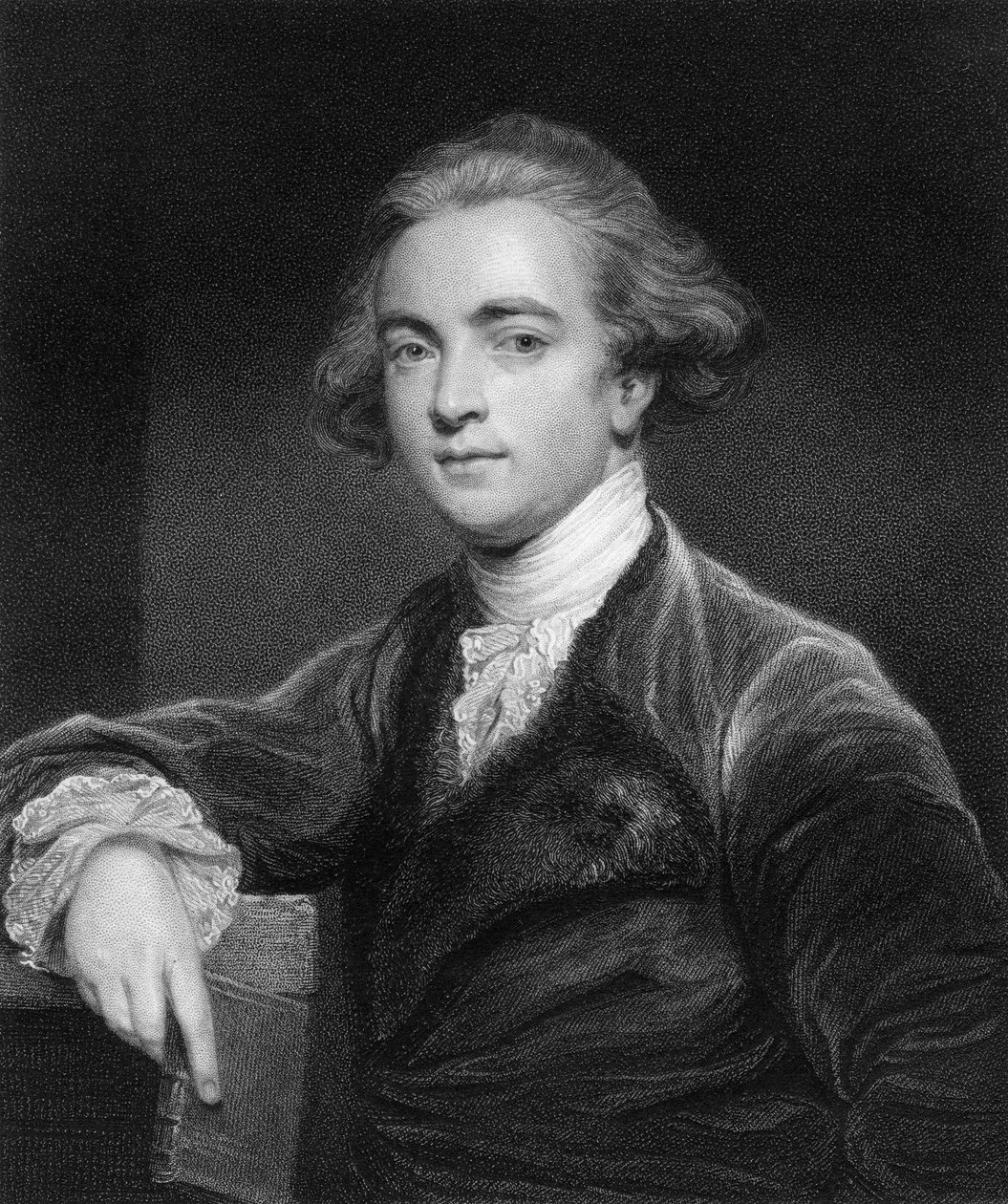 Sir William Jones, XVIII-wieczny filolog angielski, 1836. autorstwa James Posselwhite