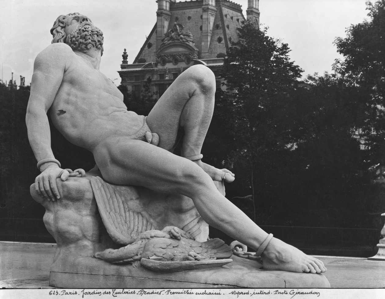 پرومیتیوس، ۱۸۲۷ کال پولی autorstwa James Pradier