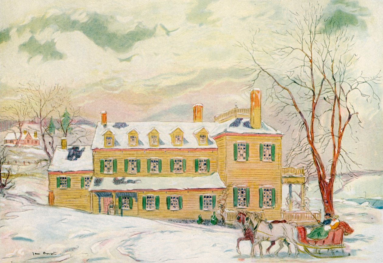Kendall House, Wirginia, USA, XVIII w. 1921. autorstwa James Preston
