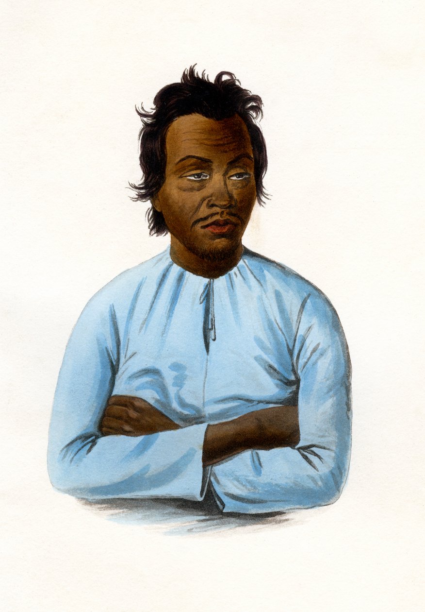 Malajowie, ok. 1840 r. autorstwa James Prichard