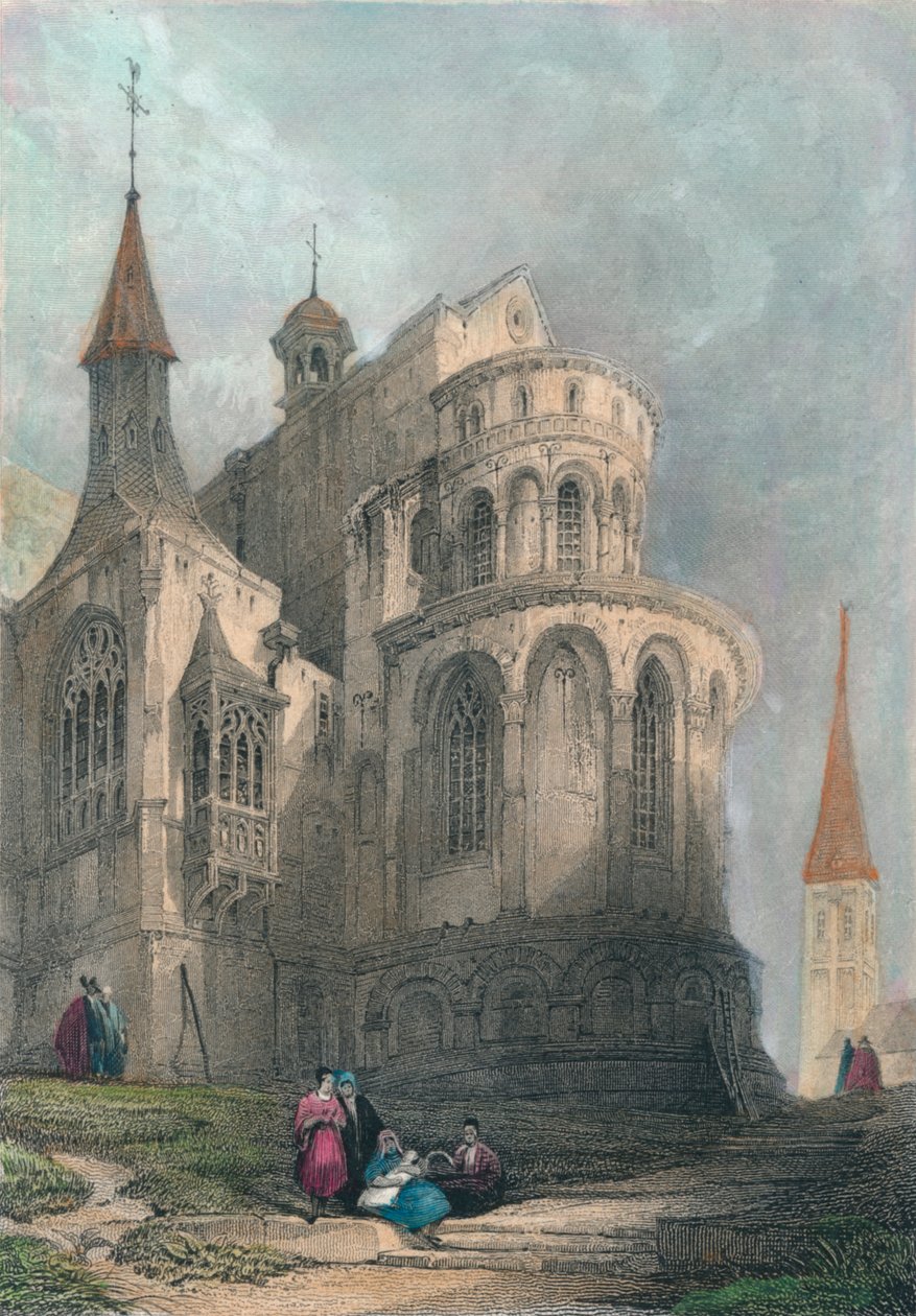 „Kościół św. Marii. Kolonia”, 1834 autorstwa James Redaway