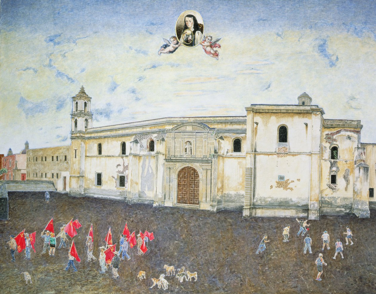 Protest polityczny, Klasztor Sor Juana de la Cruz (1648-95) 2001 autorstwa James Reeve