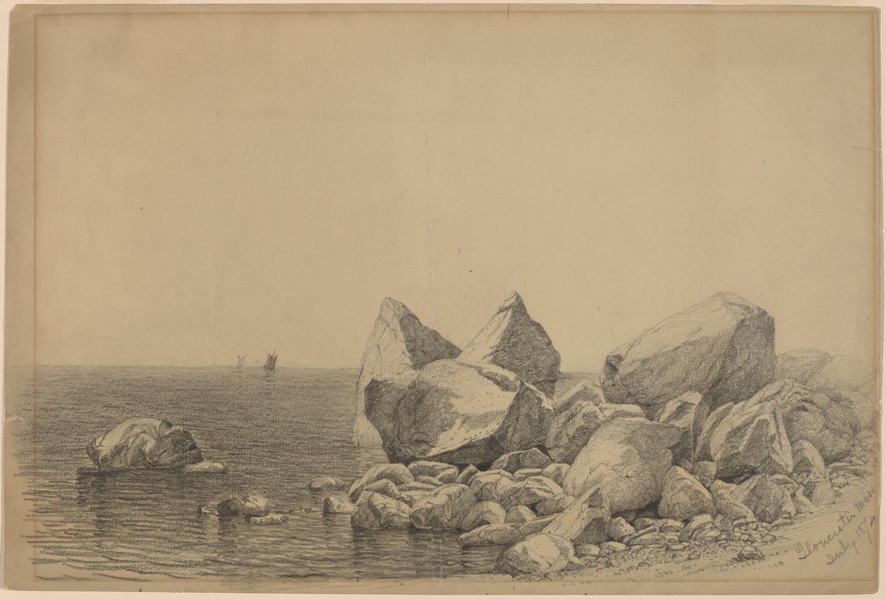 Gloucester, Massachusetts autorstwa James Renwick Brevoort
