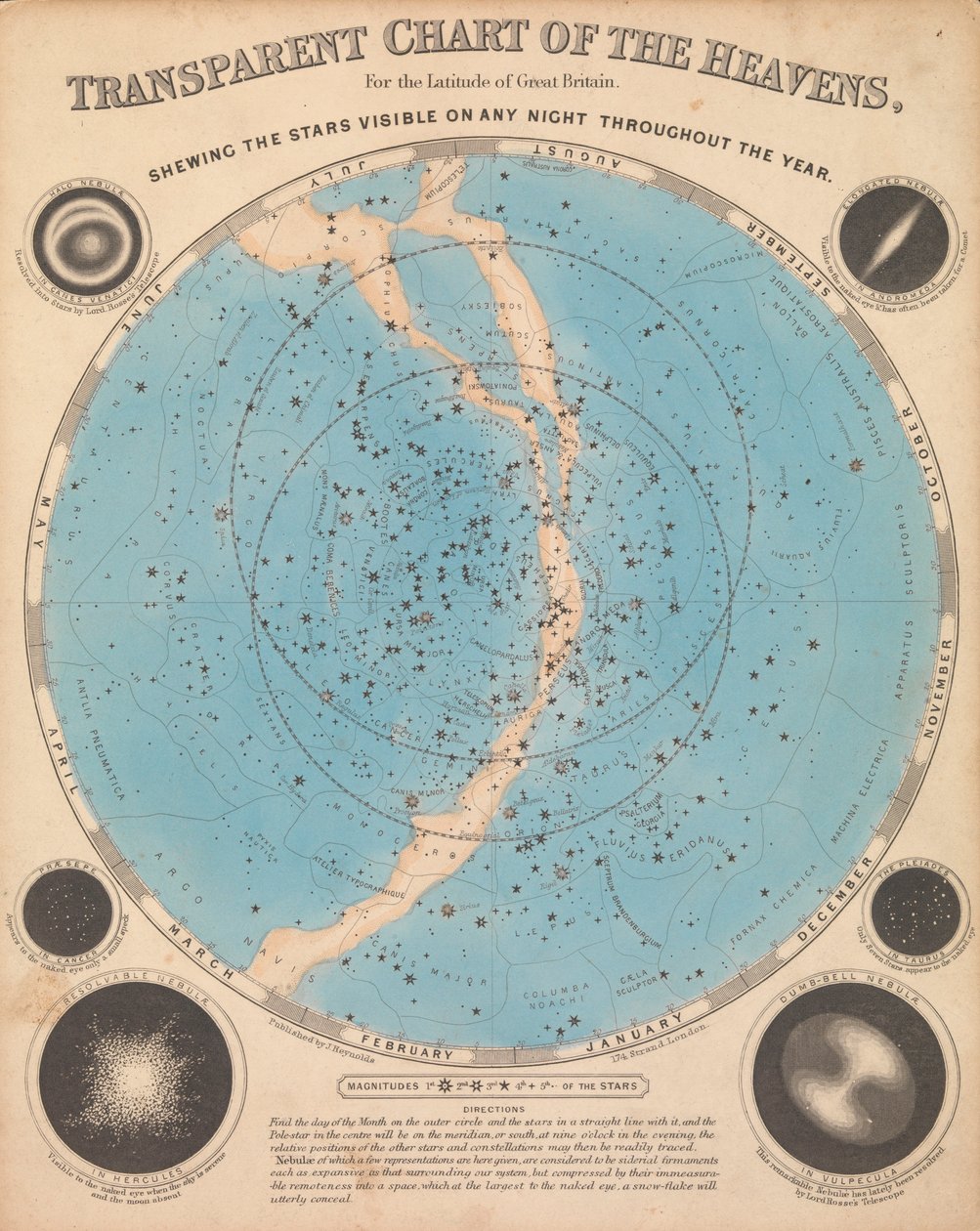 Wykres nieba autorstwa James Reynolds