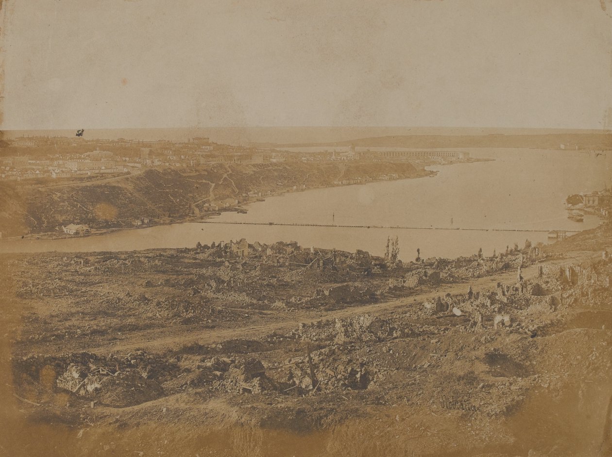 Fort Mikołaja, Sewastopol, 1855 autorstwa James Robertson