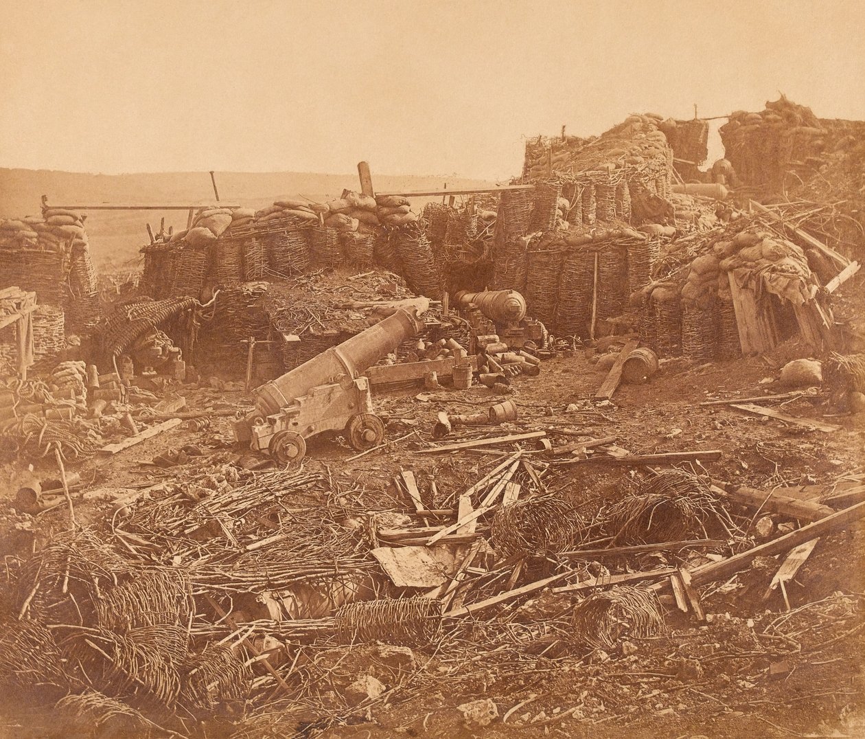 Wnętrze Redanu, Sewastopol autorstwa James Robertson