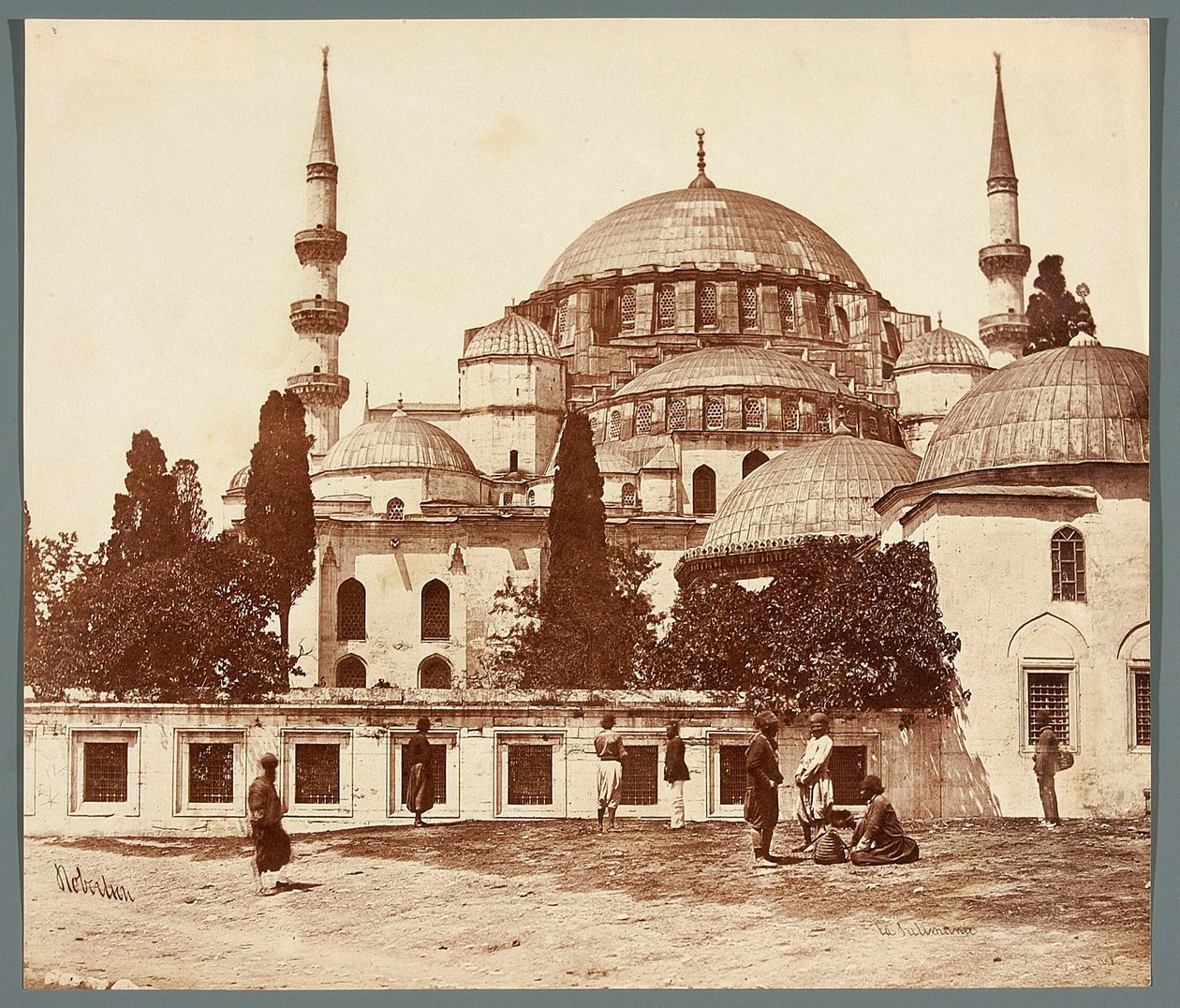„La Sulimanie” [Stambuł. Meczet Süleymaniye] autorstwa James Robertson