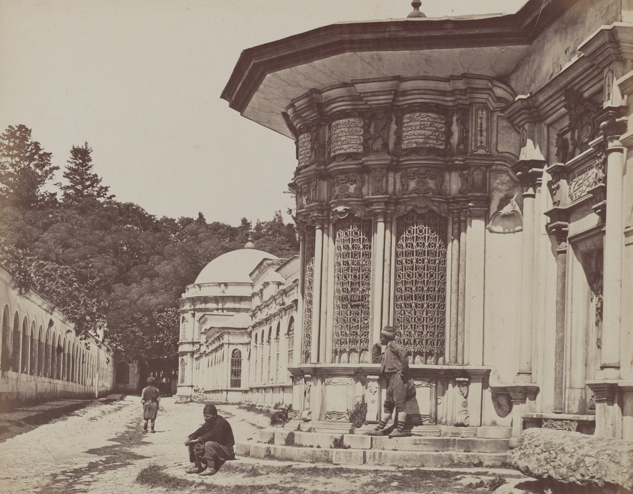 Meczet Eyoub, 1857 (zdjęcie) autorstwa James Robertson