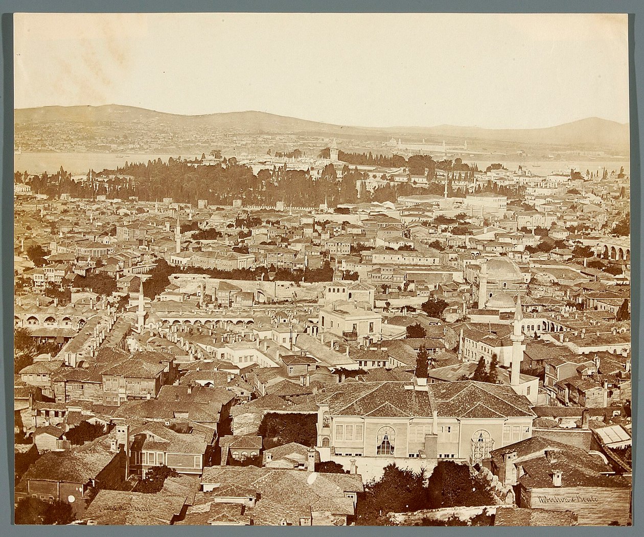 „Point du Serail” [Stambuł. Panorama miasta] autorstwa James Robertson