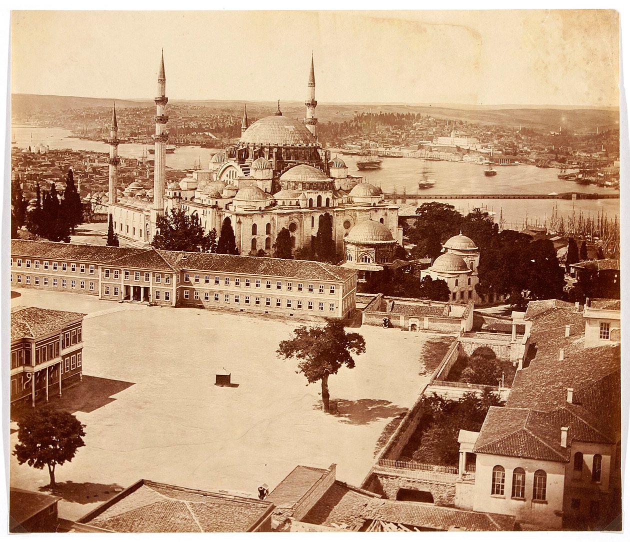 Stambuł. Meczet Süleymaniye autorstwa James Robertson