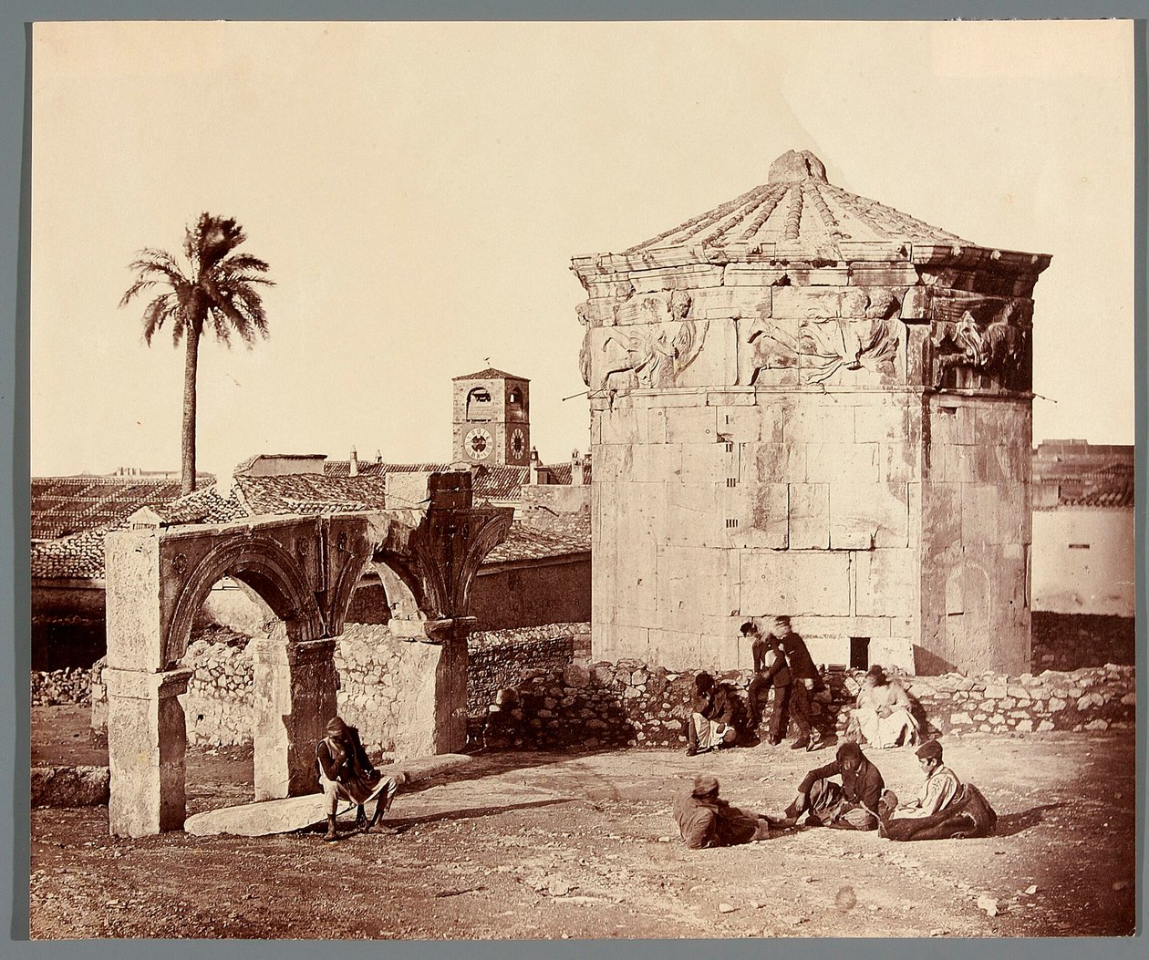 "Tower of the Winds. Athens" [Ateny. Wieża Wiatrów] autorstwa James Robertson