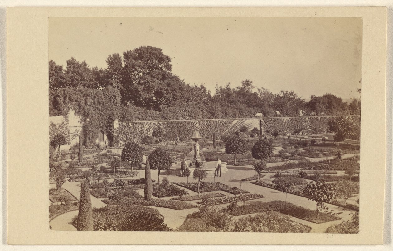 Flower Garden Arundel Castle Duke of Norfolk 20 kwietnia 