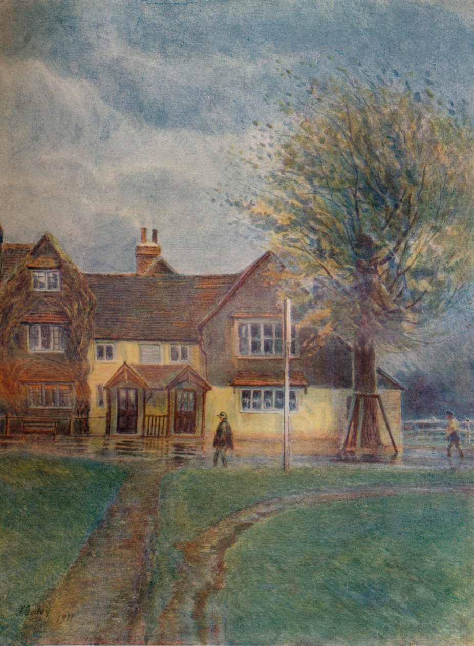 „Abinger Hatch Inn”, 1911, 1914 autorstwa James S Ogilvy