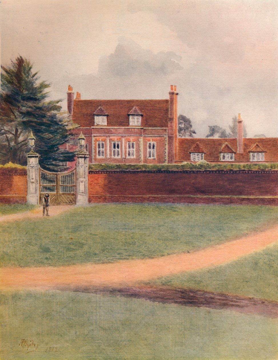 „Byefleet Park”, 1912, 1914 autorstwa James S Ogilvy