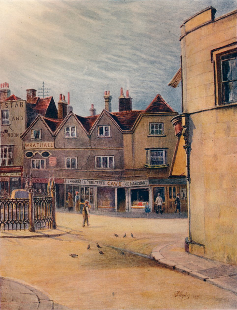 „Kamień koronacyjny, Kingston”, 1911, 1914 autorstwa James S Ogilvy