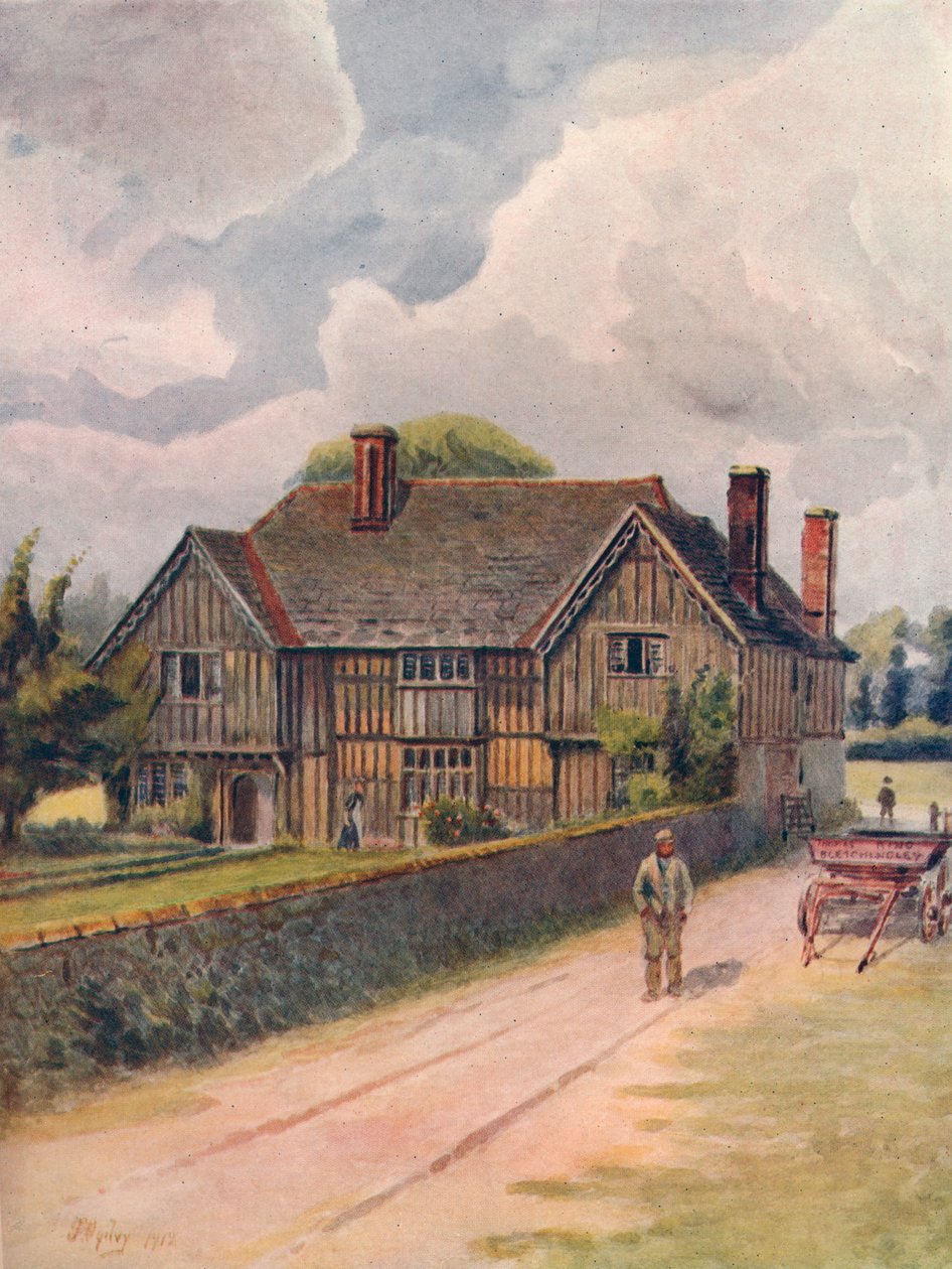 „Court Lodge Farm, Brewer Street”, 1912, 1914 autorstwa James S Ogilvy